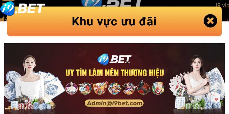 Những khuyến mãi casino I9BET hấp dẫn